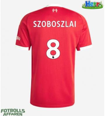 Liverpool Dominik Szoboszlai #8 Hemmatröja 2025-26 Kortärmad